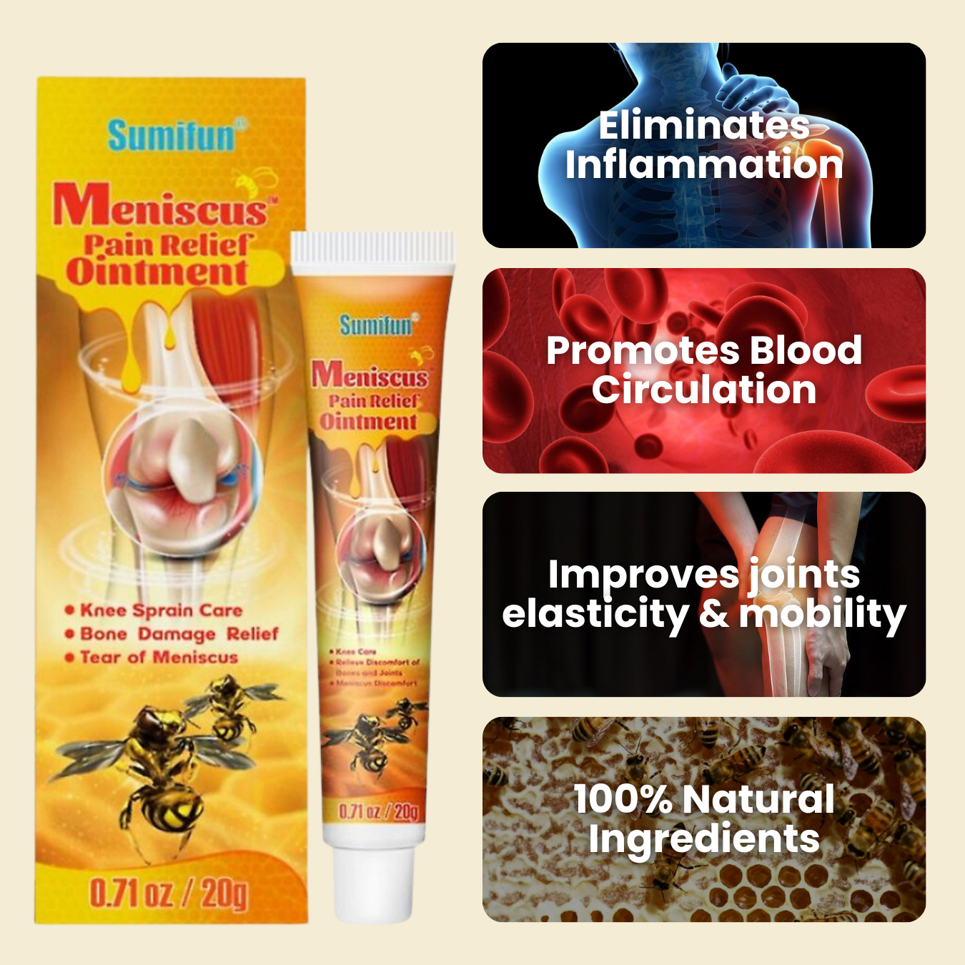 Bee Venom Joint Care Cream